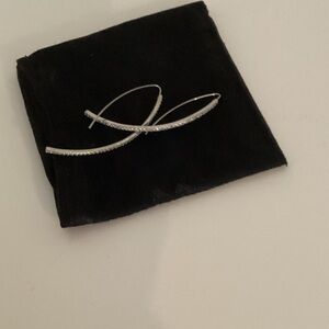 Elegant Silver Hoop Earrings